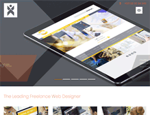 Tablet Screenshot of freelancewebdesigneruae.com